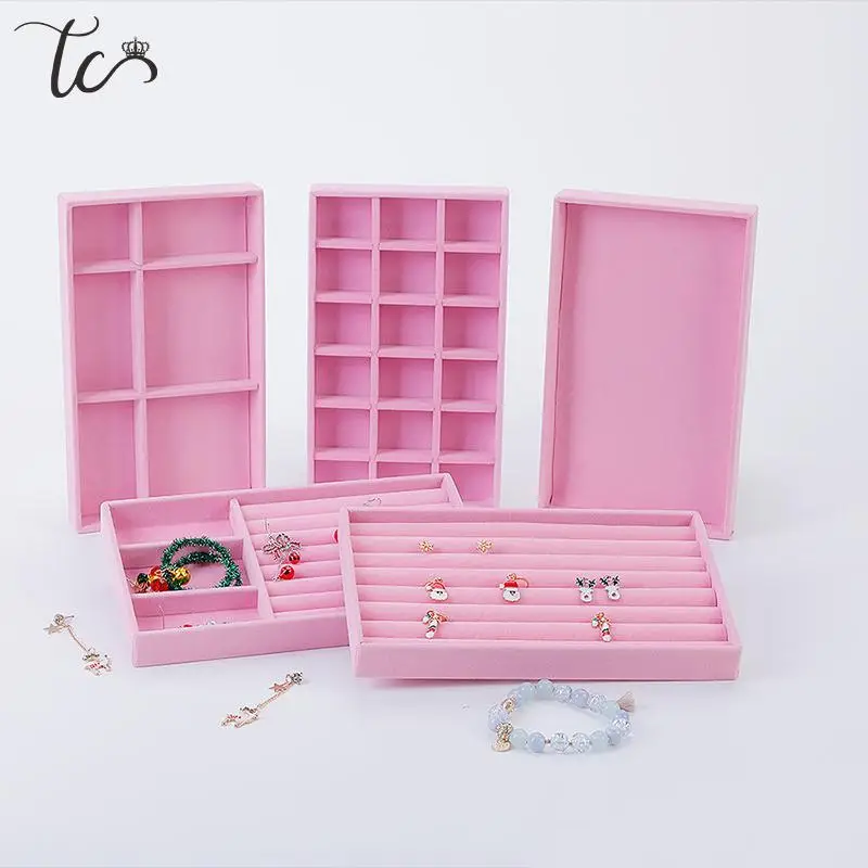 Body Jewelry Display - Pink Velvet Jewelry Display Props Ring