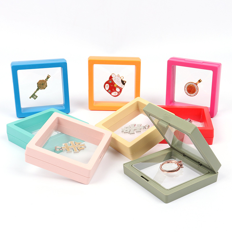 Body Jewelry Display - Jewelry Display Elastic Box Transparent PE