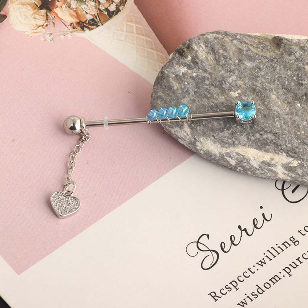 Arrow Barbell Heart Pendant Tr - Industrial Barbell Long reseña y precio