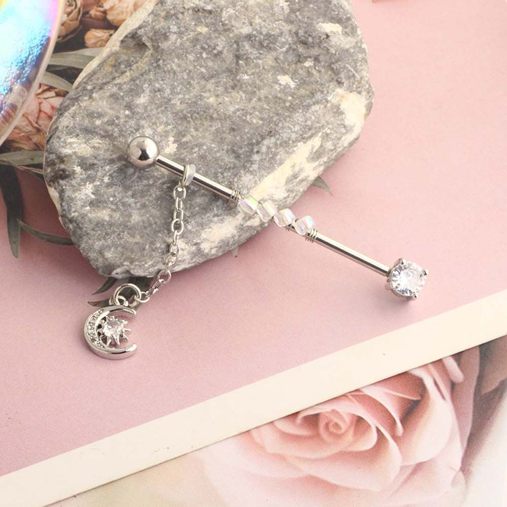 Arrow Barbell Heart Pendant Tr - Industrial Barbell Long reseña y precio
