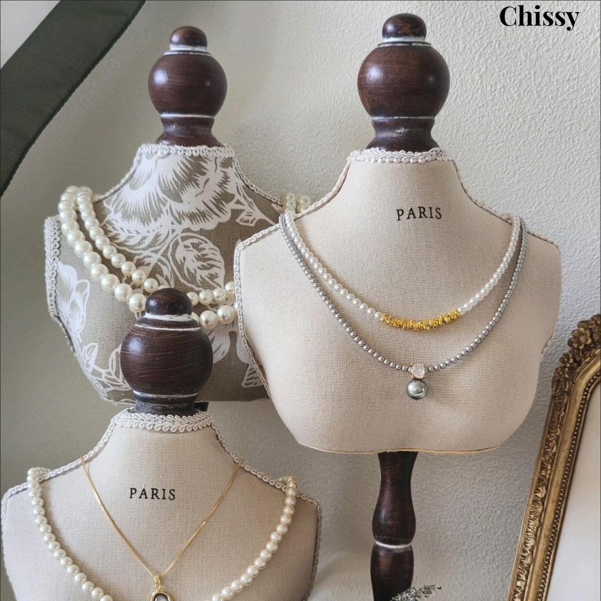 Necklace Chain Bust Jewelry Ho - Body Jewelry Holder reseña y precio