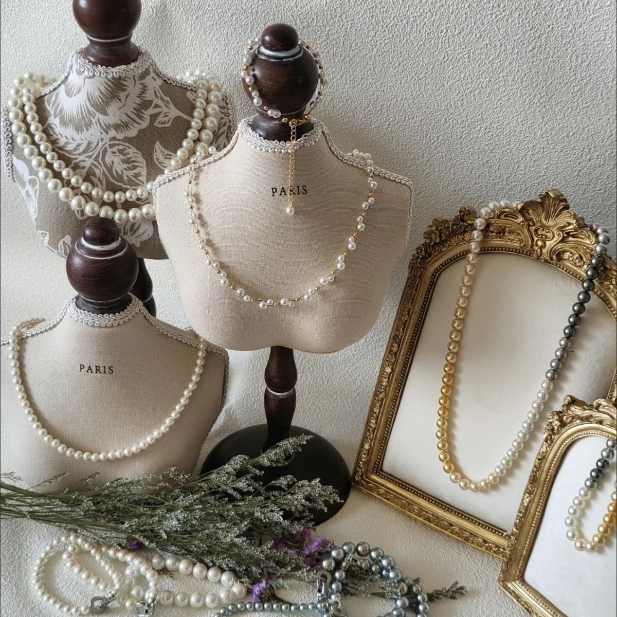 Necklace Chain Bust Jewelry Ho - Body Jewelry Holder reseña y precio