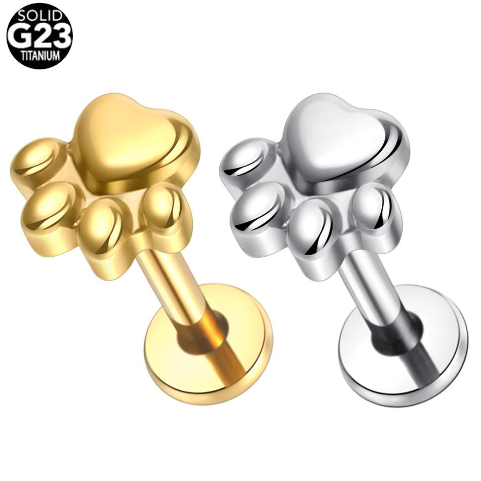 1pcs Implant Grade Titanium Pu - Body Jewelry Internally Threaded reseña y precio