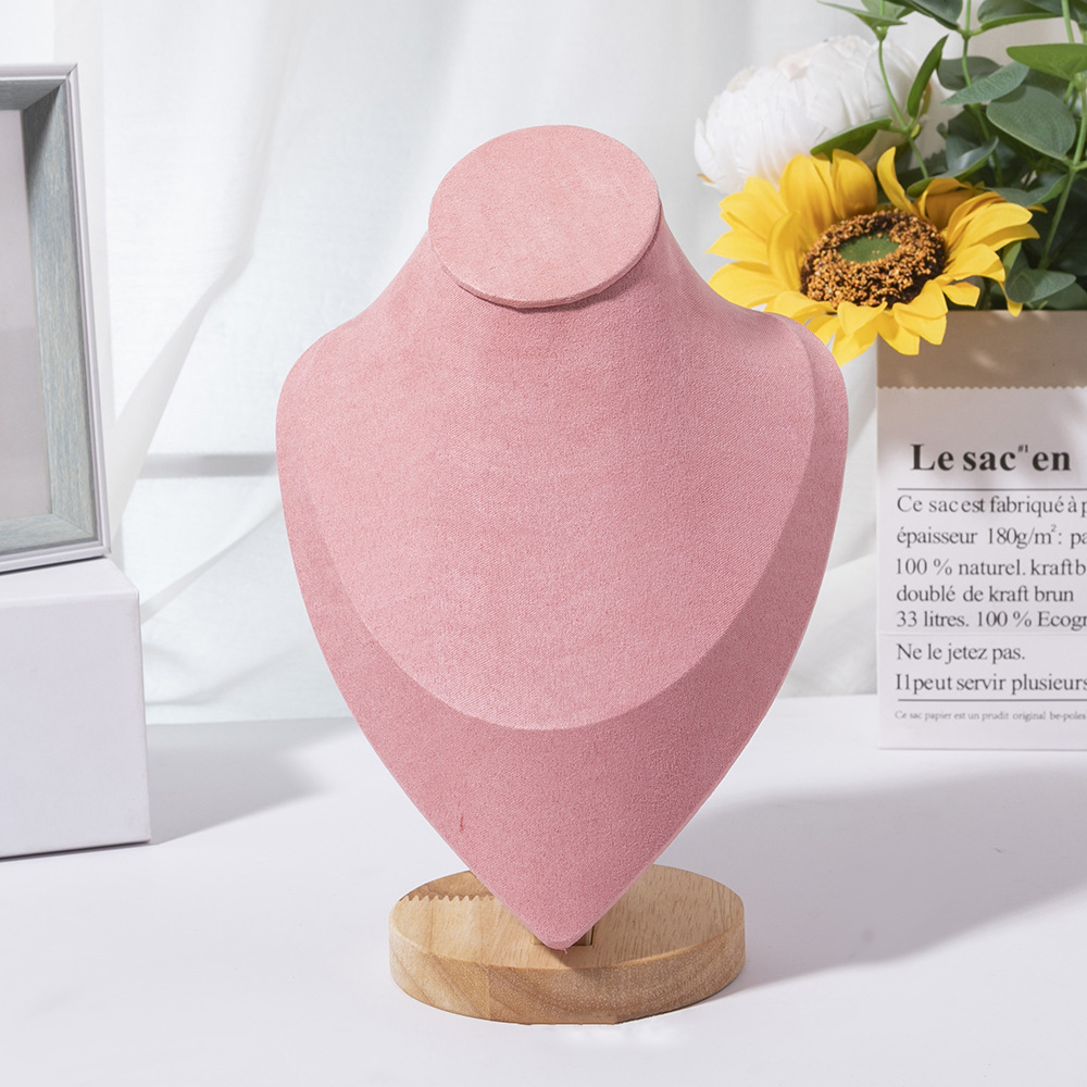1pc Wooden Mannequin Bust Neck - Body Jewelry Holder reseña y precio
