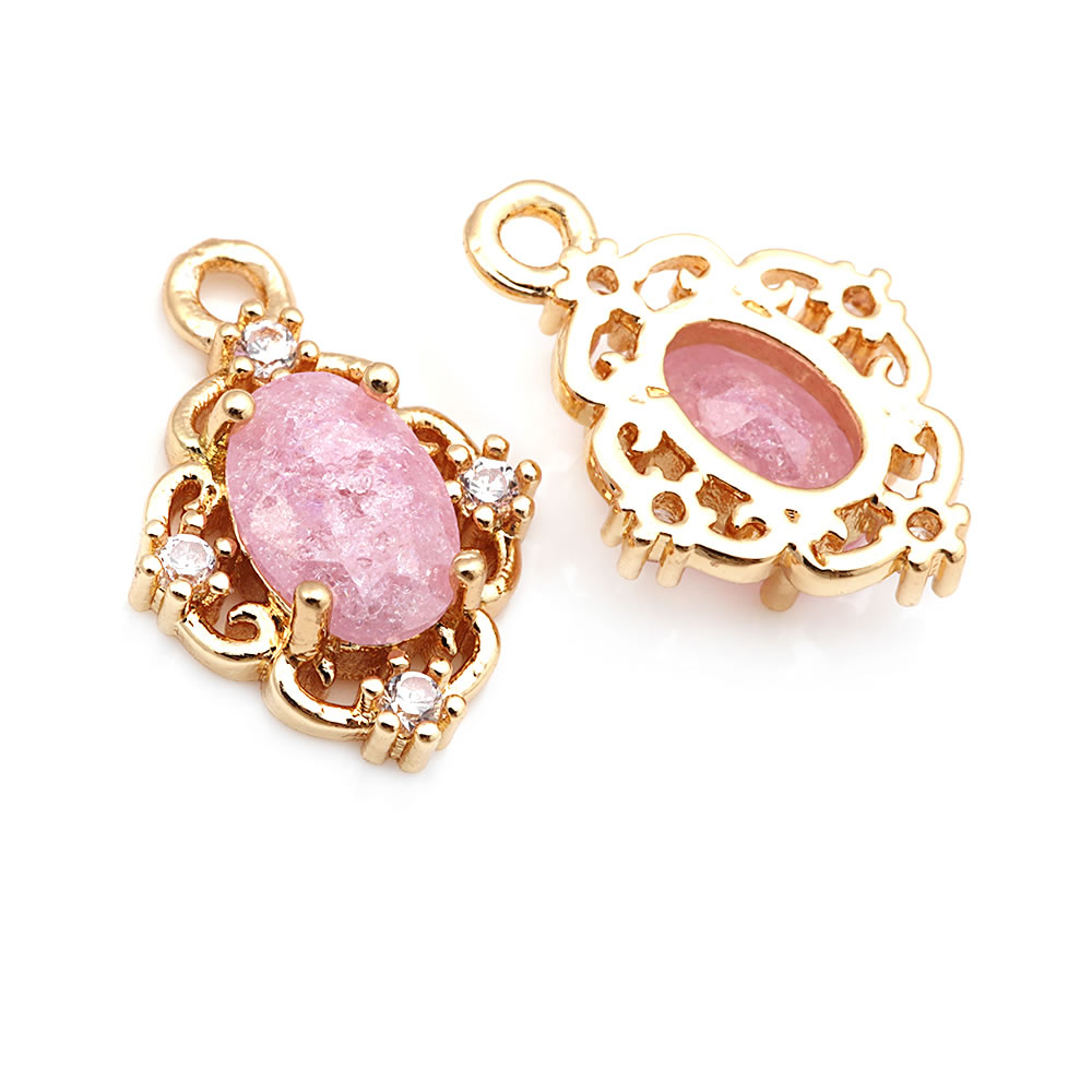 18K Gold Color Brass and Zirco - Body Jewelry High Quality reseña y precio