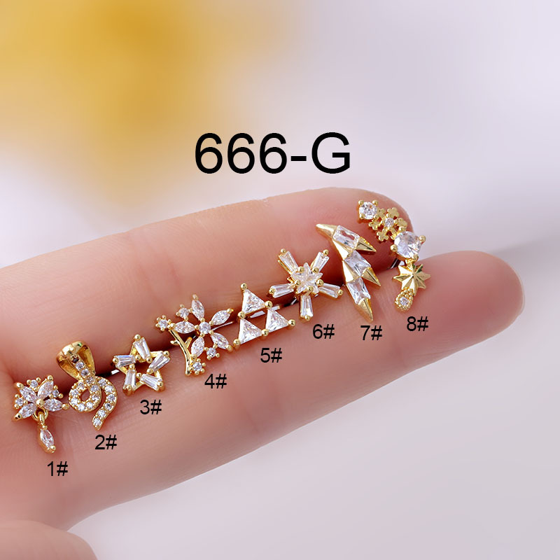 1Piece Piercing Stainless Stee - Body Jewelry Trend reseña y precio