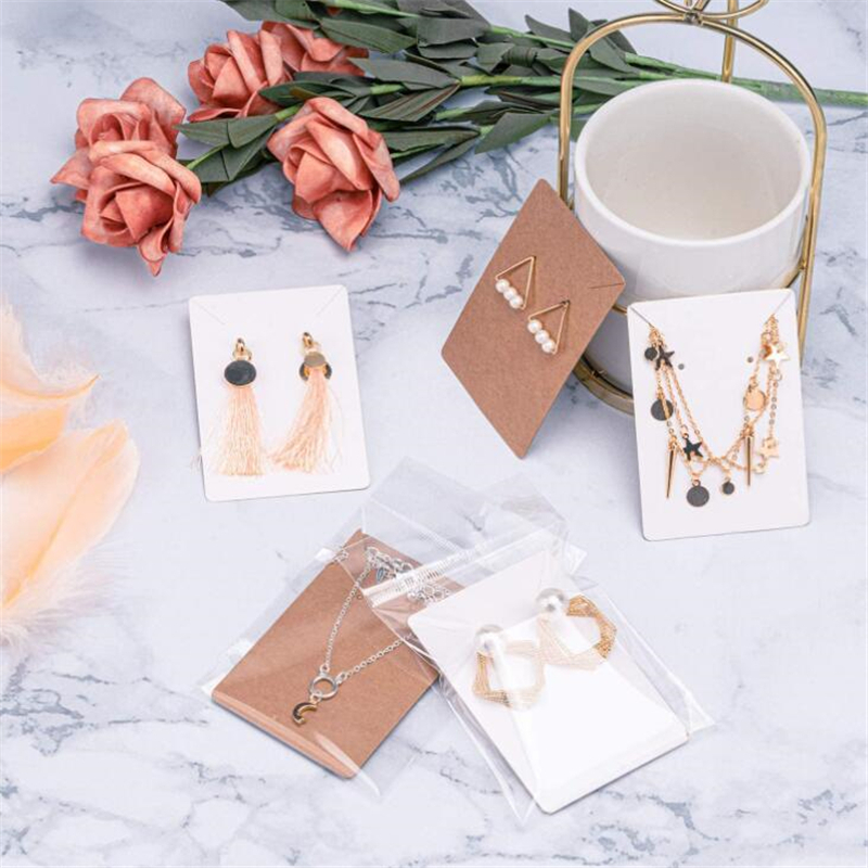 50pcs 6x9cm Handmade With Love - Body Jewelry Holder reseña y precio