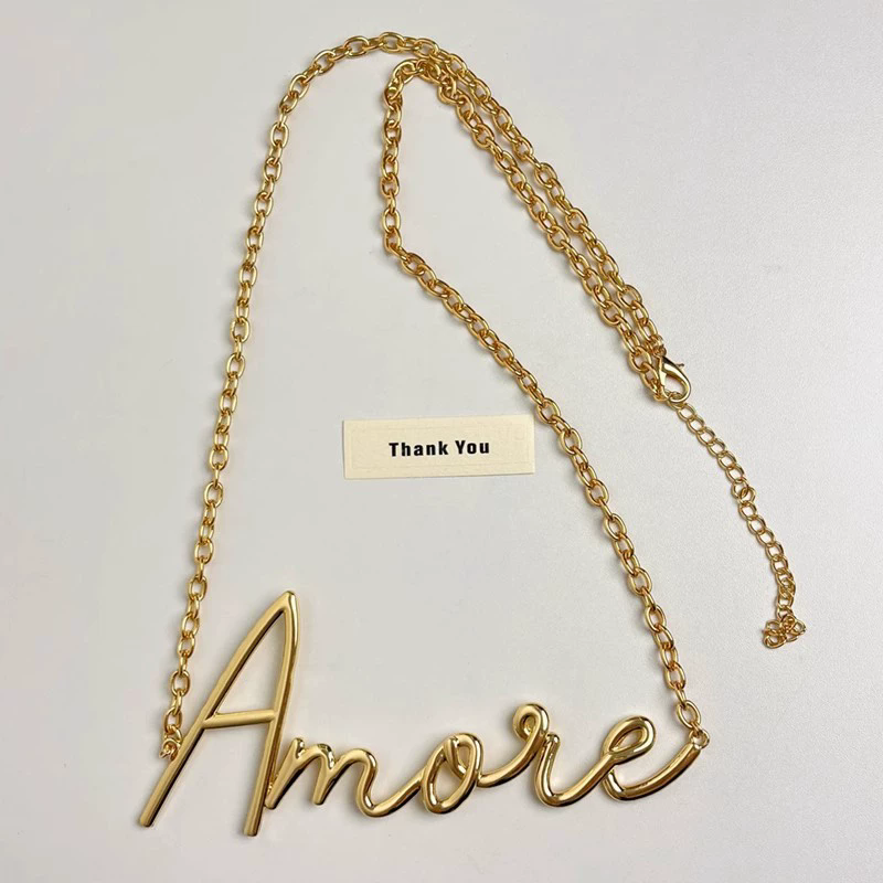 2025 New Retro Gold Letter Wai - Body Jewelry Usa reseña y precio