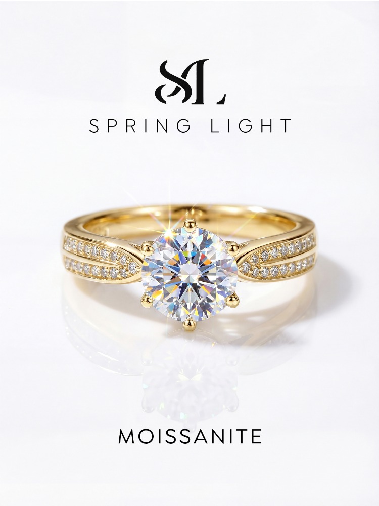  Fashion 1CT Moissanite Diamon - Body Jewelry High Quality reseña y precio