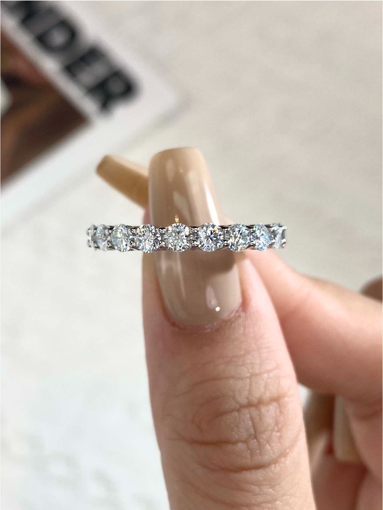 DWJ Real 0.1-0.5CT Certified M - Body Jewelry High Quality reseña y precio