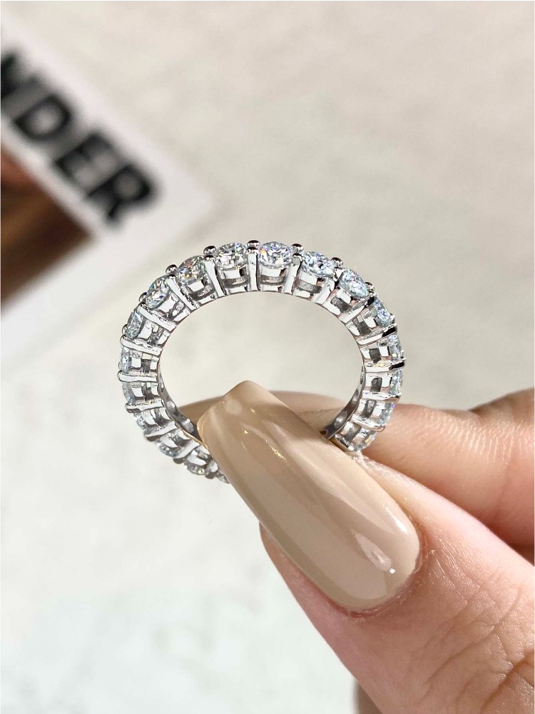 DWJ Real 0.1-0.5CT Certified M - Body Jewelry High Quality reseña y precio