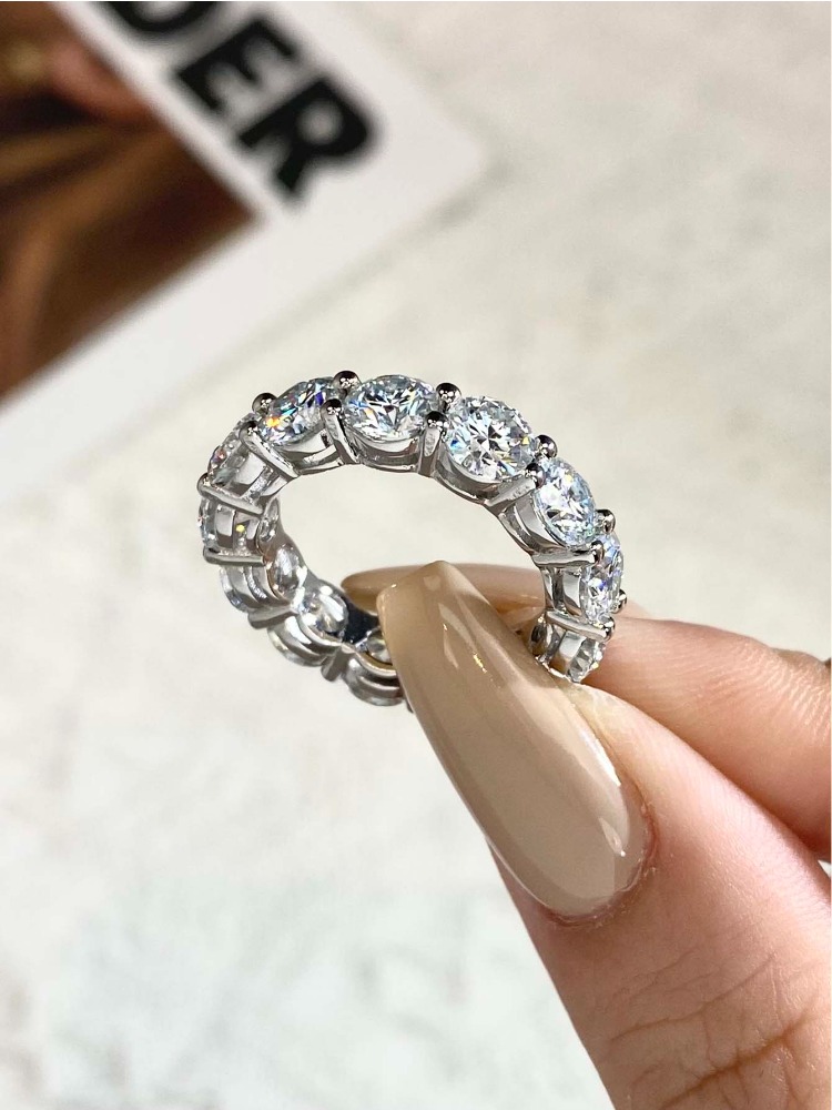 DWJ Real 0.1-0.5CT Certified M - Body Jewelry High Quality reseña y precio