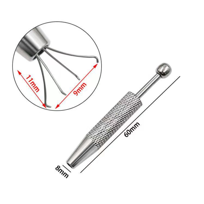 Mini 4 Claws Jewelry Beads Twe - Body Jewelry Holder reseña y precio