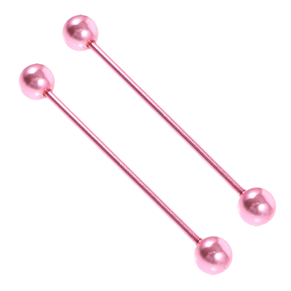 2Pcs Ear Cartilage Needle Stai - Industrial Barbell Long reseña y precio