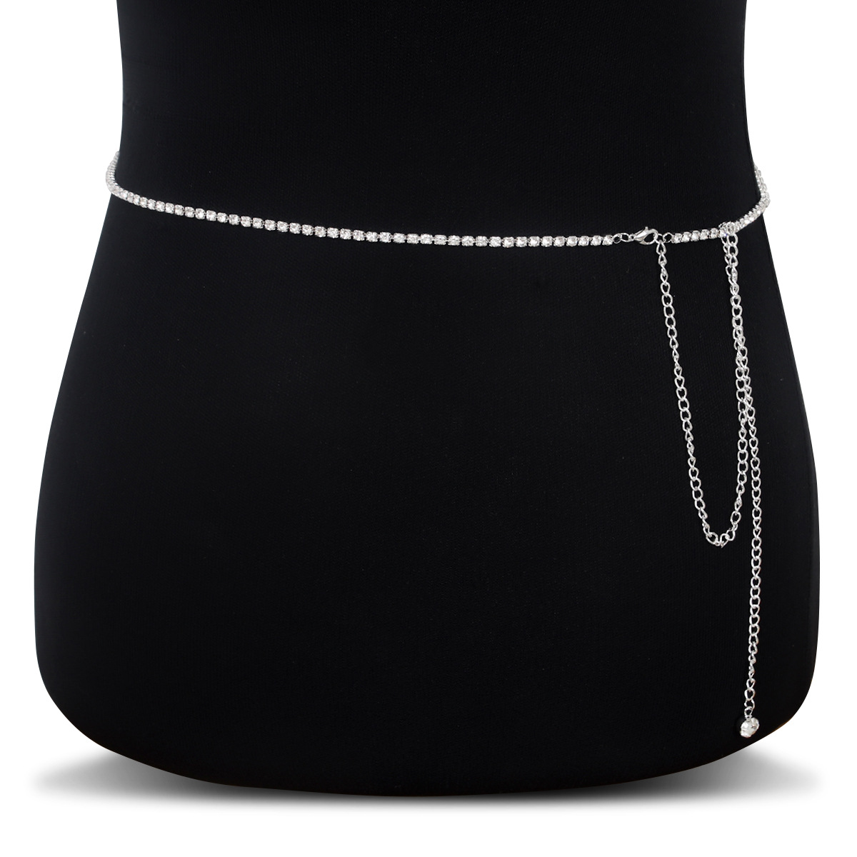 Fashionable Single Layer Minim - Body Jewelry Rhinestone reseña y precio