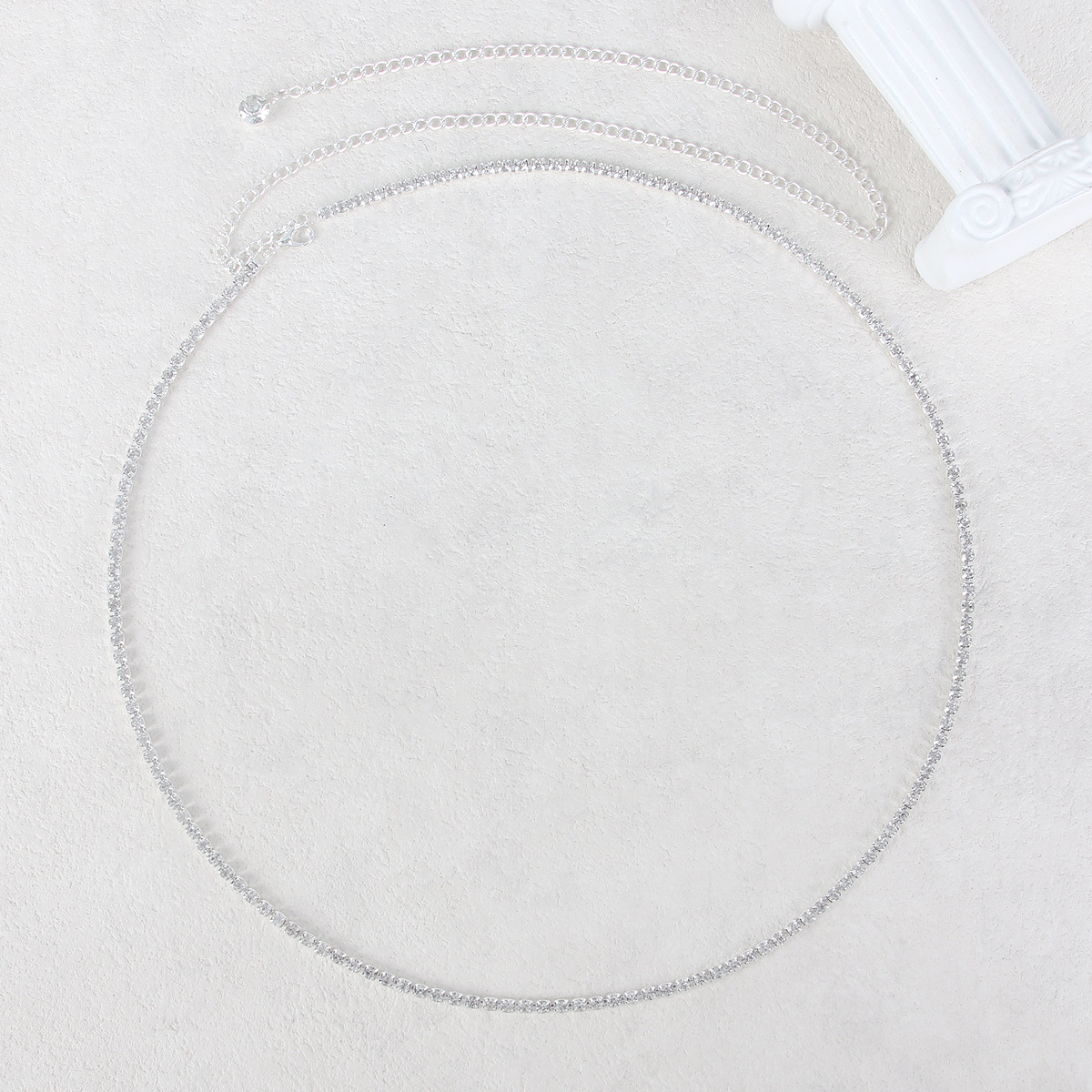 Fashionable Single Layer Minim - Body Jewelry Rhinestone reseña y precio