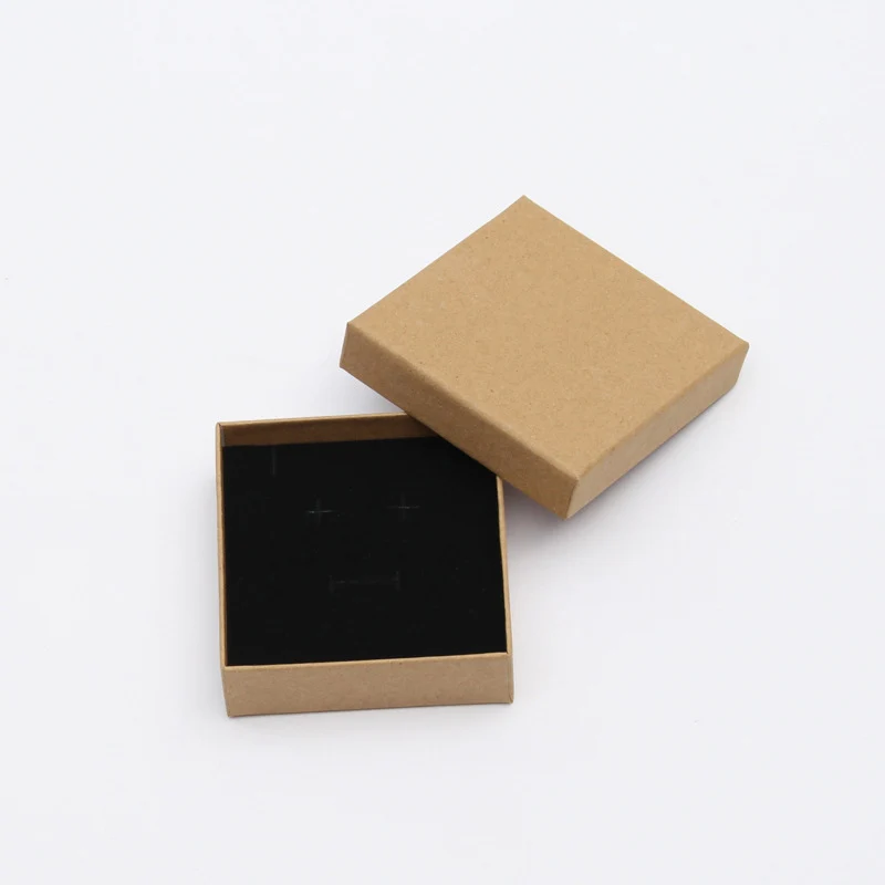 12pcs Kraft Jewelry Box With S - Body Jewelry Display reseña y precio