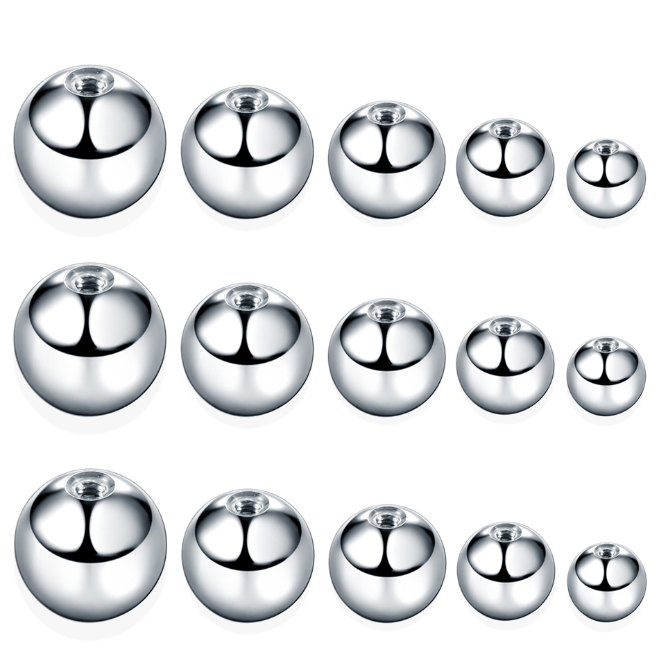 100Pcs/lot Stainless Steel Scr - Body Jewelry Nipple Rings reseña y precio