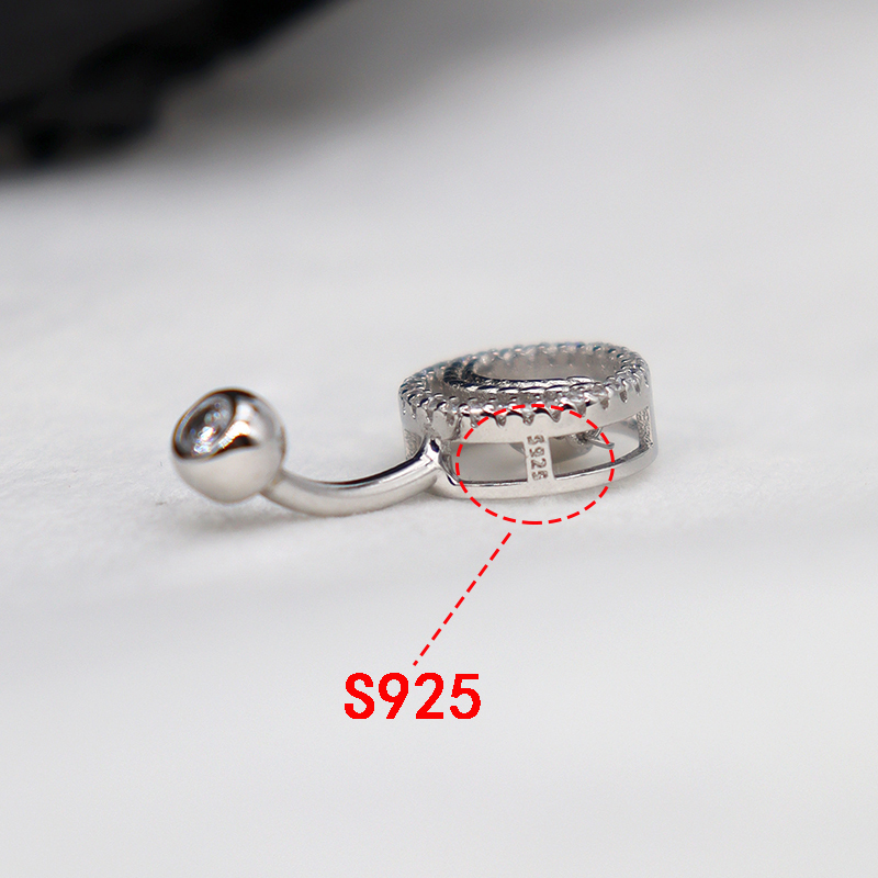 Piercing Belly Button Silver 9 - Body Jewelry Good Quality reseña y precio