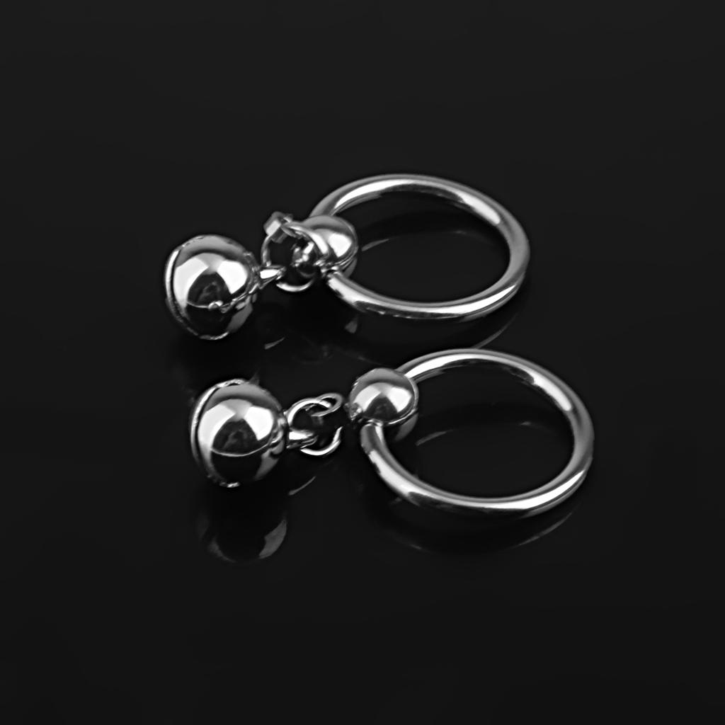 Silver Stainless Steel Nipple  - Body Jewelry Nipple Rings reseña y precio