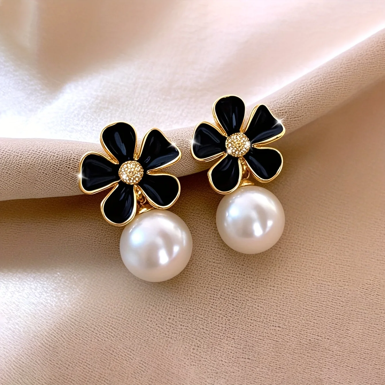[NEW] A pair of 2pcs, black fl - Body Jewelry Good Quality reseña y precio