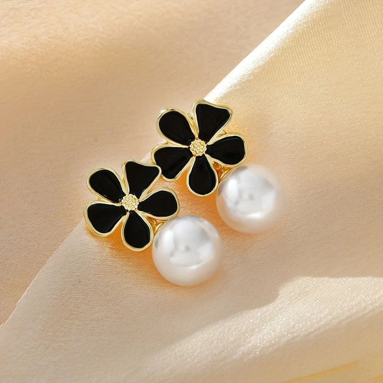 [NEW] A pair of 2pcs, black fl - Body Jewelry Good Quality reseña y precio
