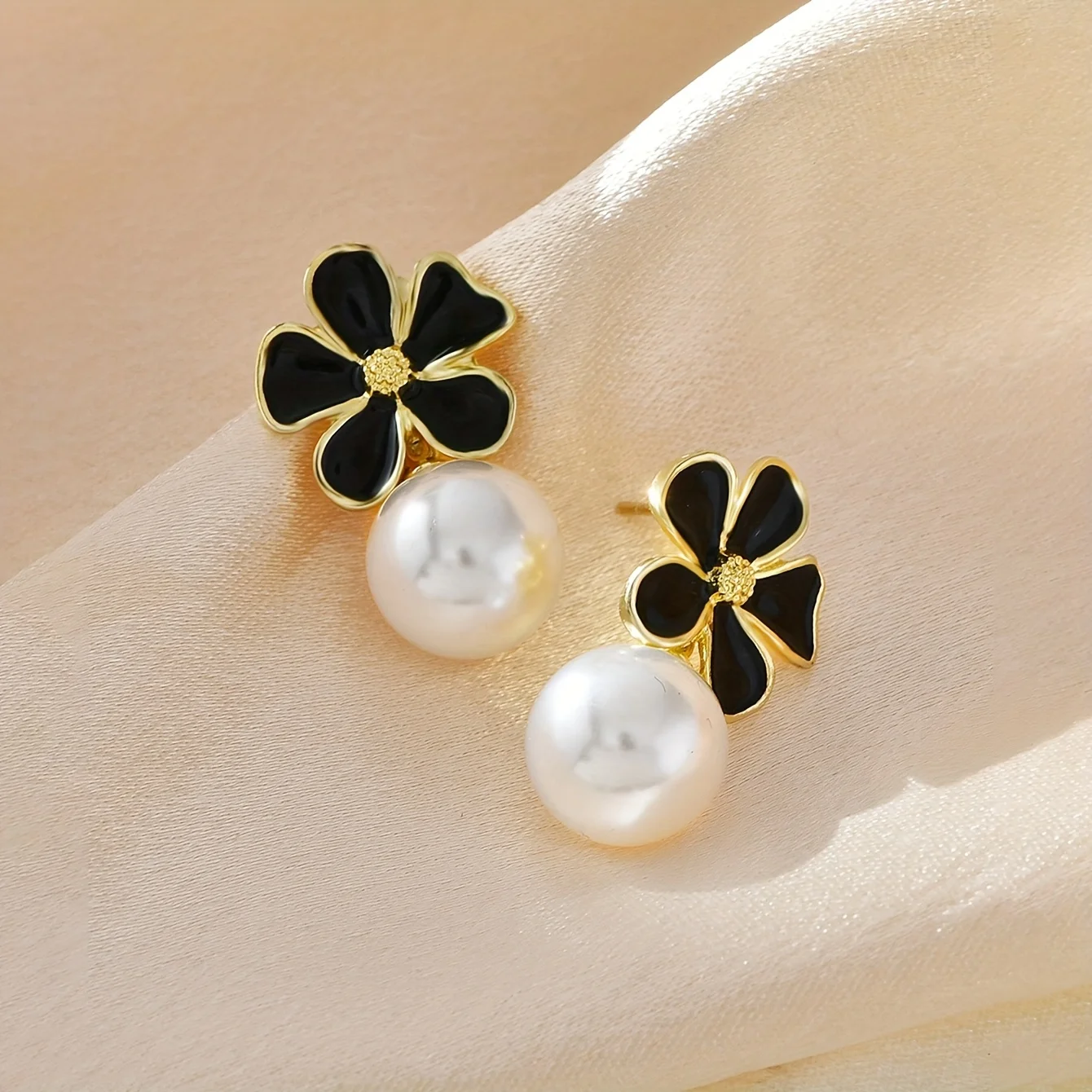 [NEW] A pair of 2pcs, black fl - Body Jewelry Good Quality reseña y precio