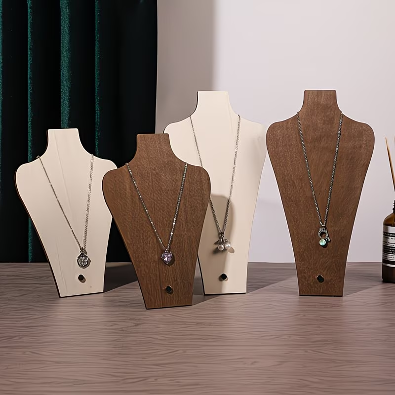 Walnut Wood Detachable Mannequ - Body Jewelry Holder reseña y precio