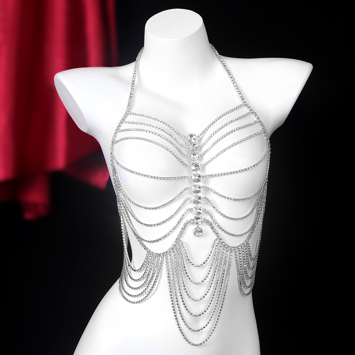 Luxurious Stripe Tassels Retro - Body Jewelry Art reseña y precio