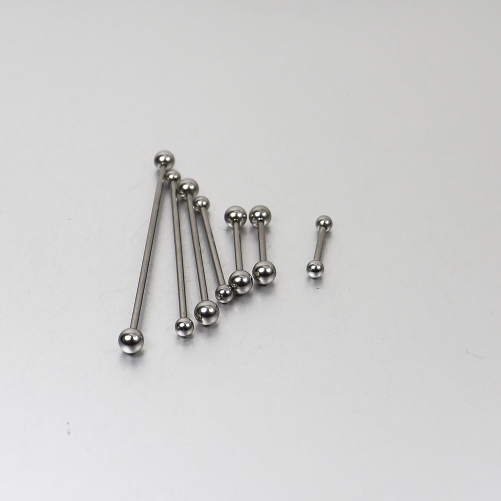 2 Pieces 0.8mm Stainless Steel - Industrial Barbell Long reseña y precio