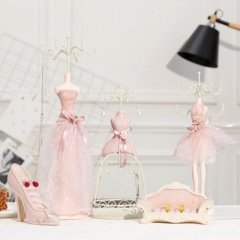 Chic Gown Mannequin Display Ra - Body Jewelry Holder reseña y precio