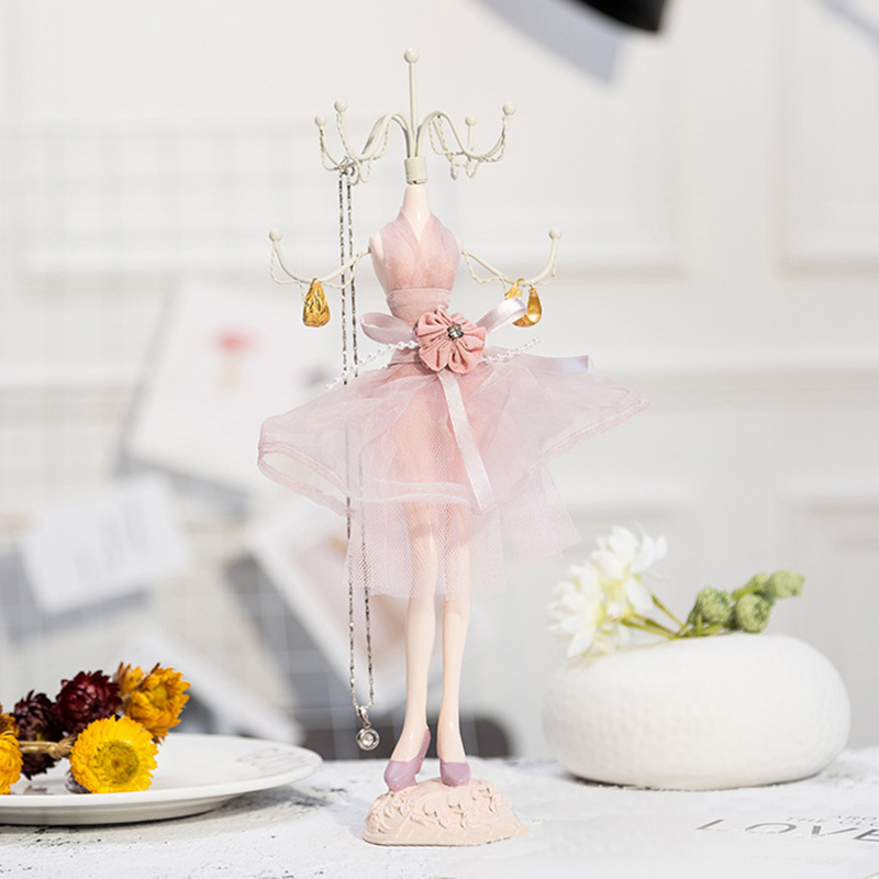 Chic Gown Mannequin Display Ra - Body Jewelry Holder reseña y precio