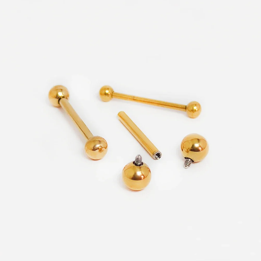 ASTM F136 Titanium Piercing Ba - Body Jewelry Nipple Rings reseña y precio