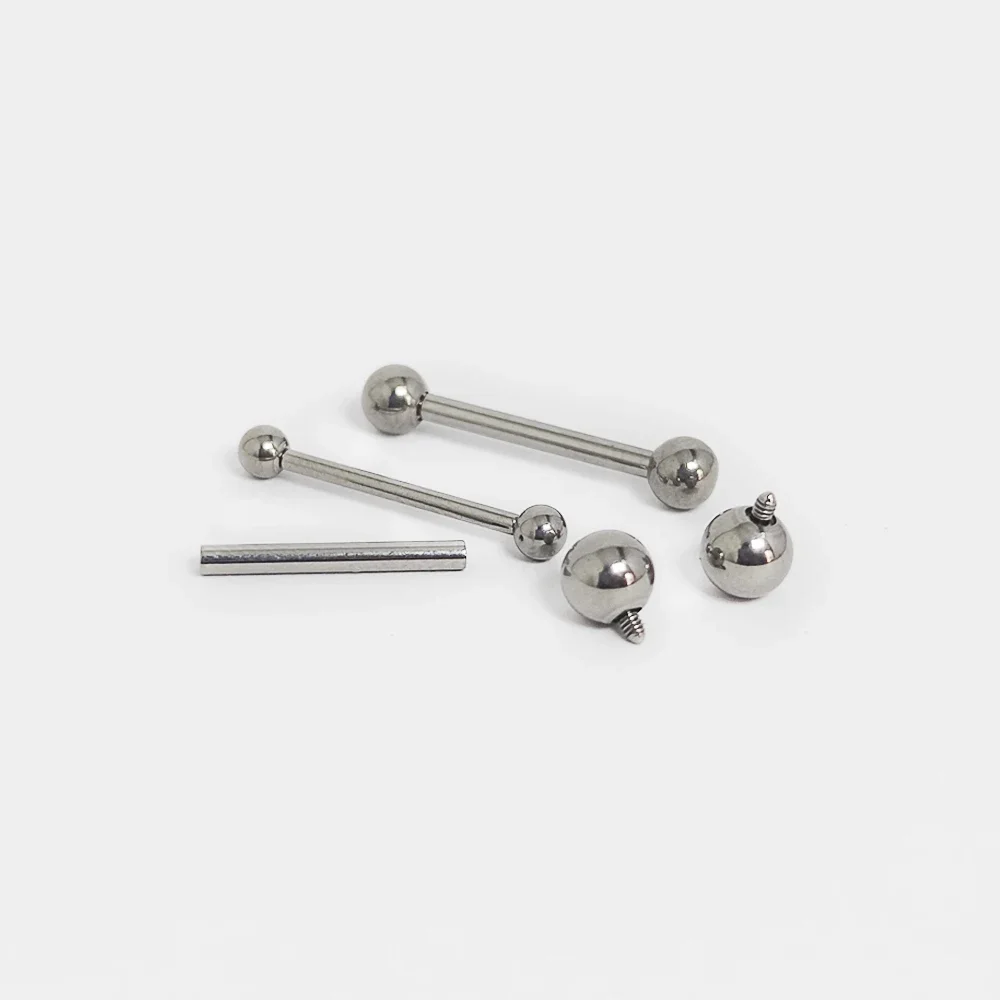 ASTM F136 Titanium Piercing Ba - Body Jewelry Nipple Rings reseña y precio