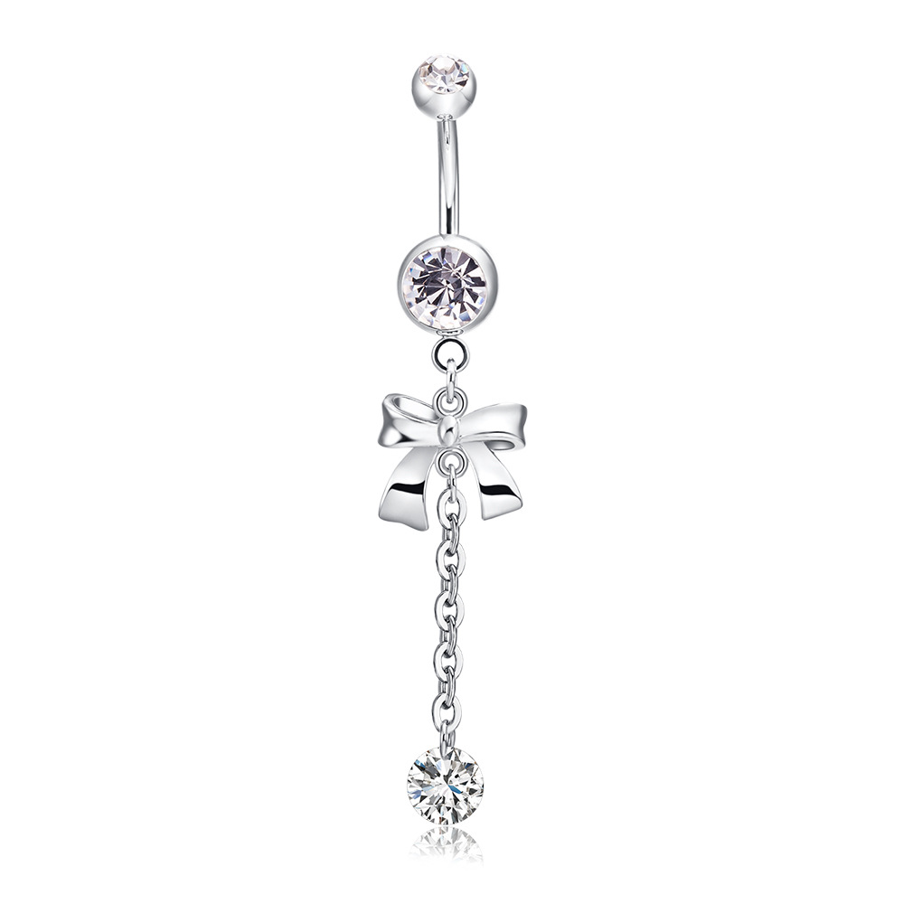925 Silver Sterling Belly Butt - Body Jewelry Internally Threaded reseña y precio