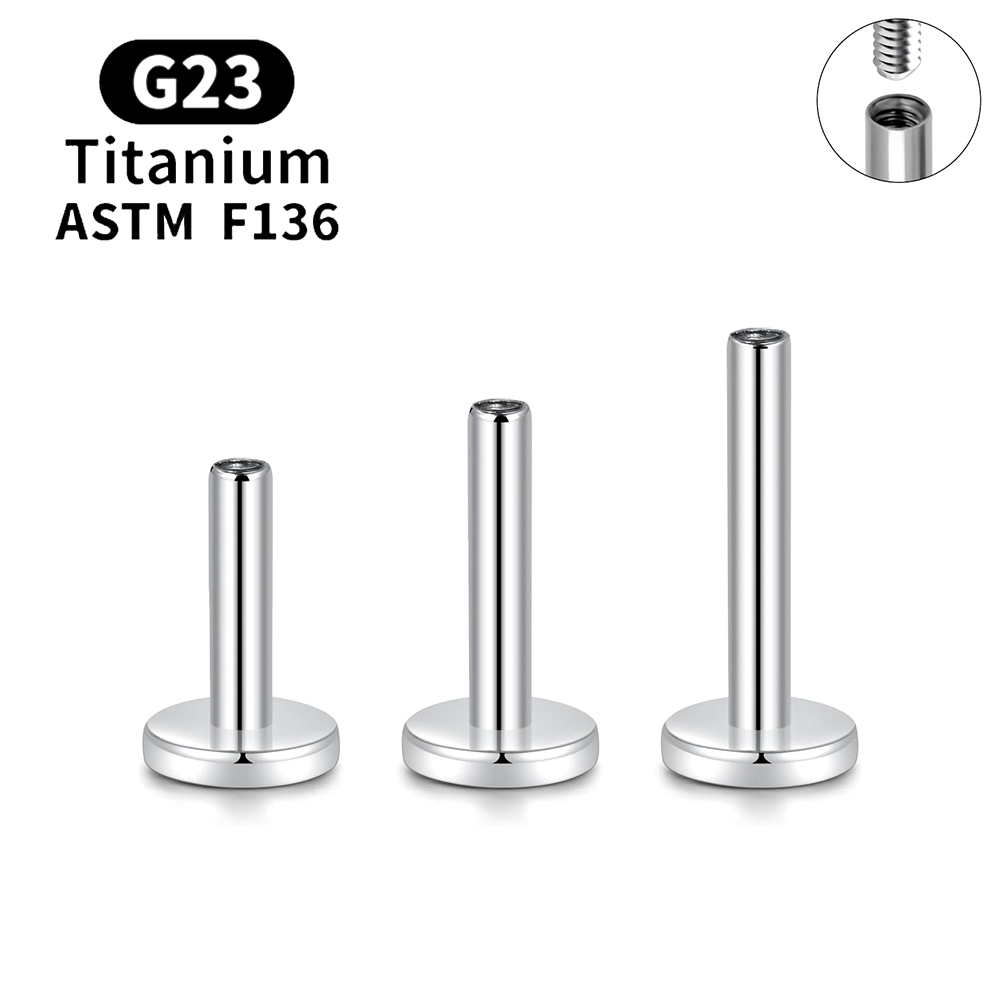 10PCS G23 Titanium Piercing In - Body Jewelry Internally Threaded reseña y precio