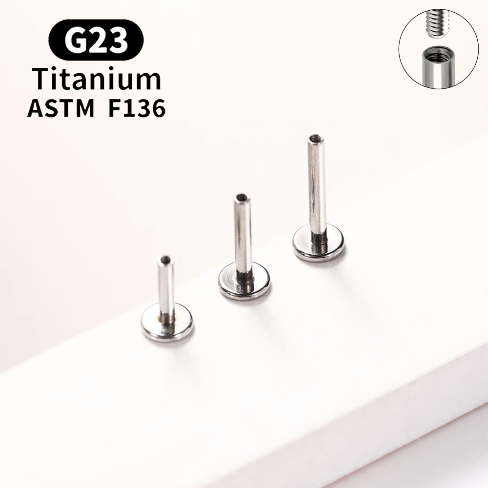 10PCS G23 Titanium Piercing In - Body Jewelry Internally Threaded reseña y precio