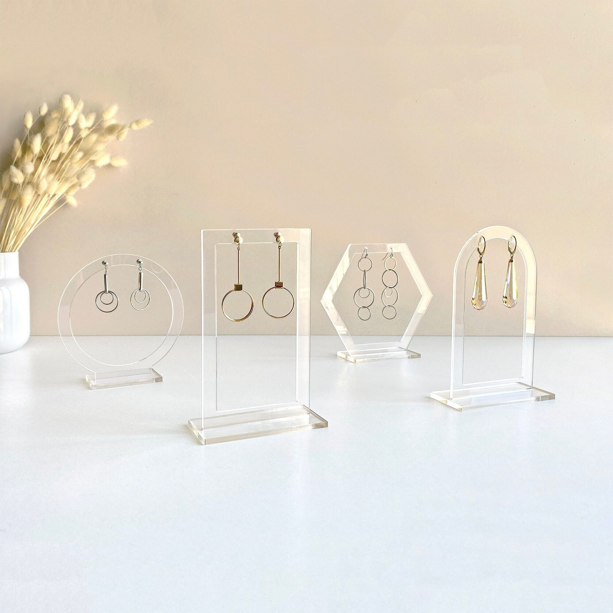 Earring Display Stand ,Clear A - Body Jewelry Display reseña y precio