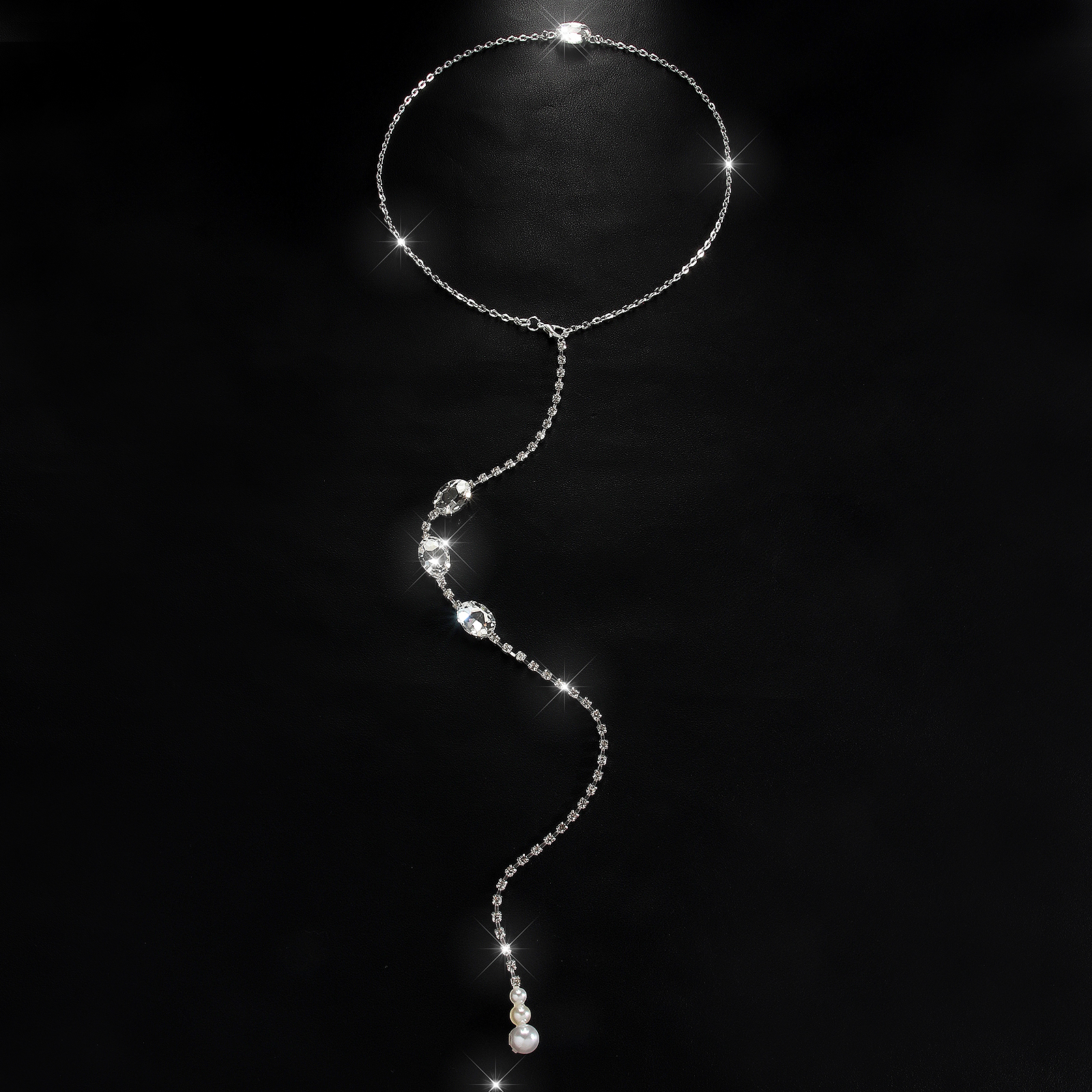 1 women's luxurious elegant  w - Body Jewelry Rhinestone reseña y precio