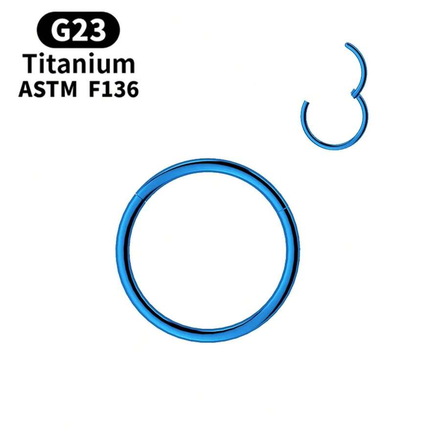 G23 Titanium Small Circle Nose - Body Jewelry Usa reseña y precio