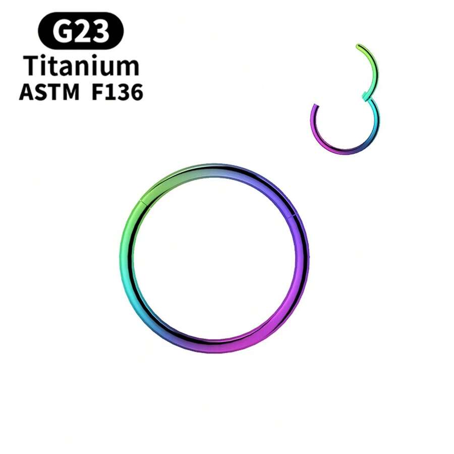 G23 Titanium Small Circle Nose - Body Jewelry Usa reseña y precio