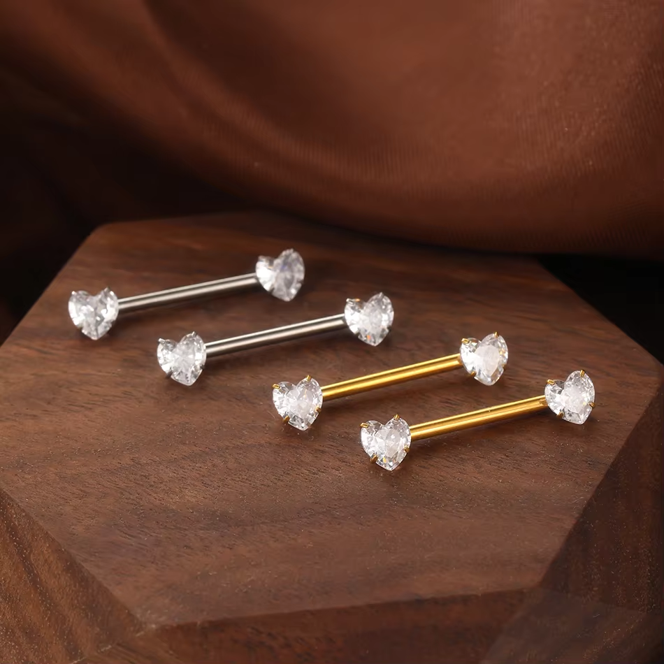 1Pc G23 Titanium Nipple Ring S - Body Jewelry Internally Threaded reseña y precio