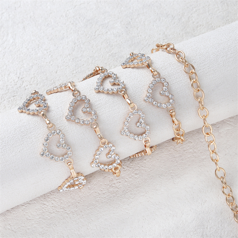 Fashion Rhinestone Heart Waist - Body Jewelry Rhinestone reseña y precio
