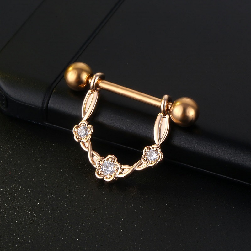 Sexy Nipple Ring Stainless Ste - Body Jewelry Nipple Rings reseña y precio