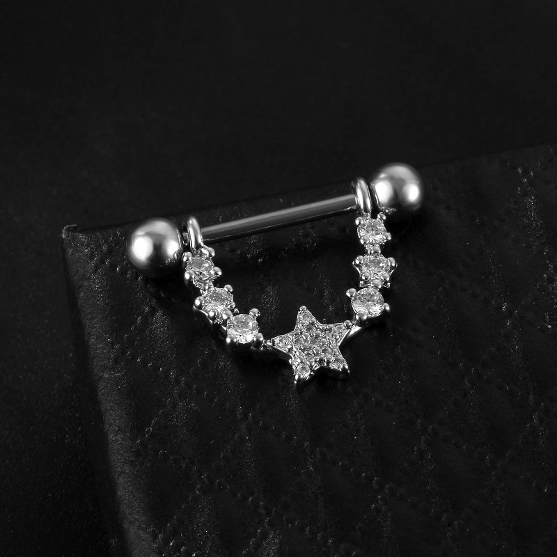 Sexy Nipple Ring Stainless Ste - Body Jewelry Nipple Rings reseña y precio