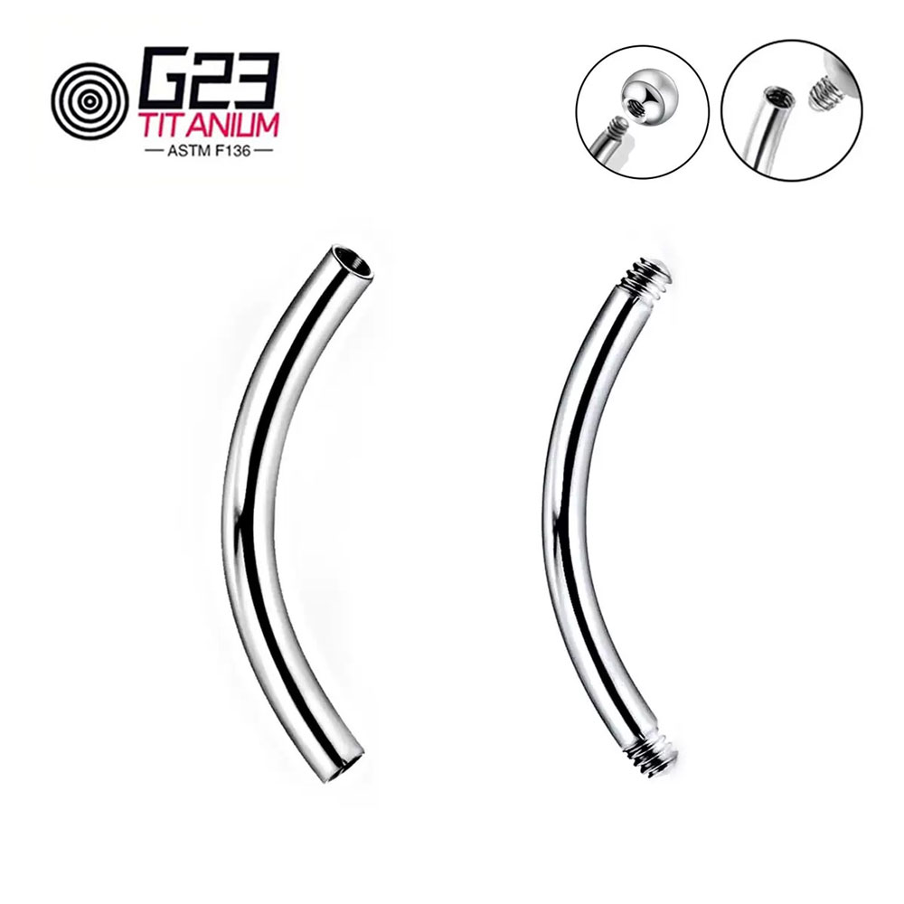 Wholesale 5/10/50pcs G23 Titan - Body Jewelry Internally Threaded reseña y precio