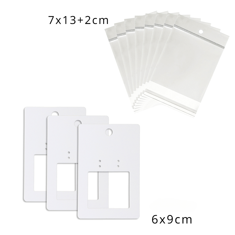 50Pcs 6x9cm Hangable Earrings  - Body Jewelry Holder reseña y precio