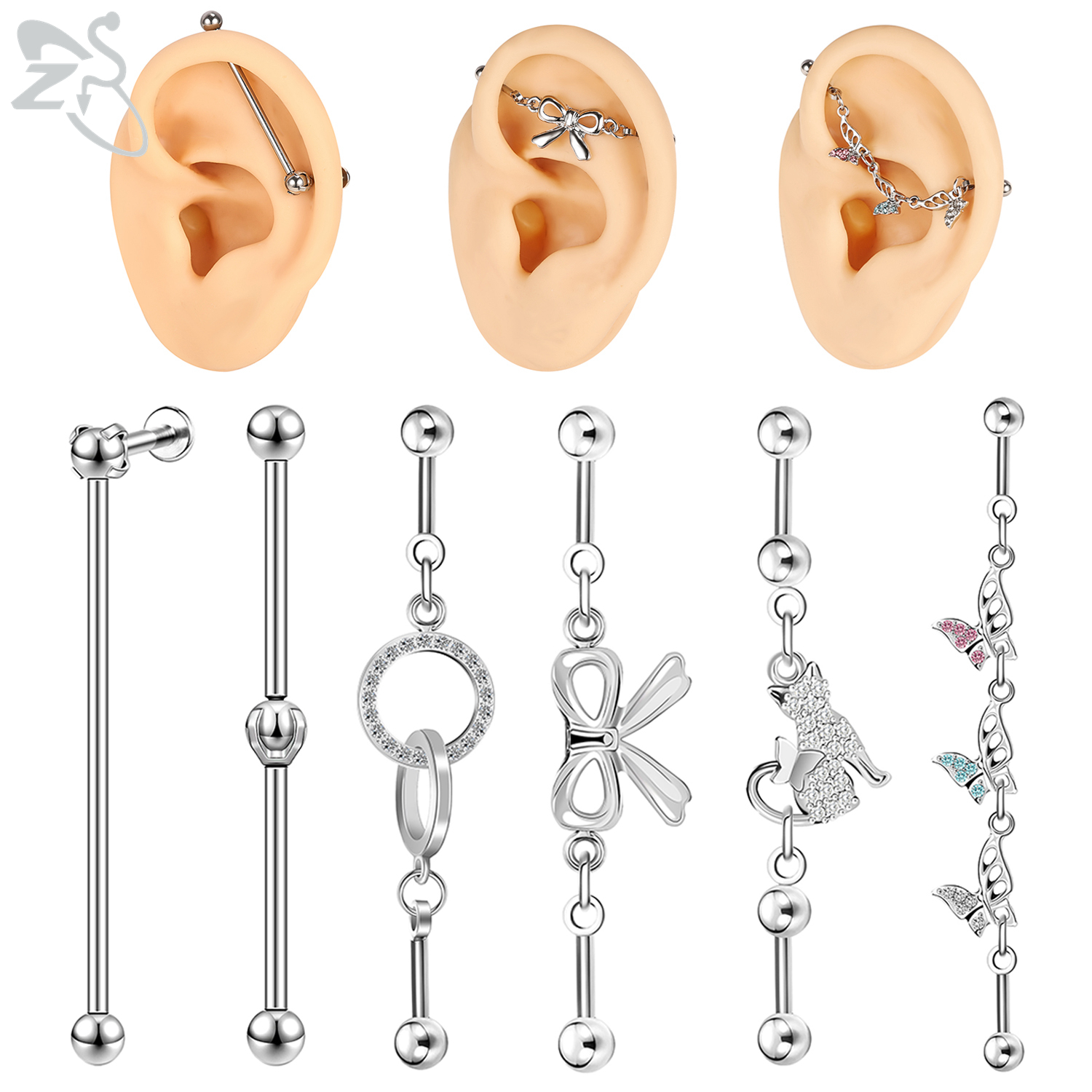 ZS 1 Piece Stainless Steel Lon - Industrial Barbell Long reseña y precio