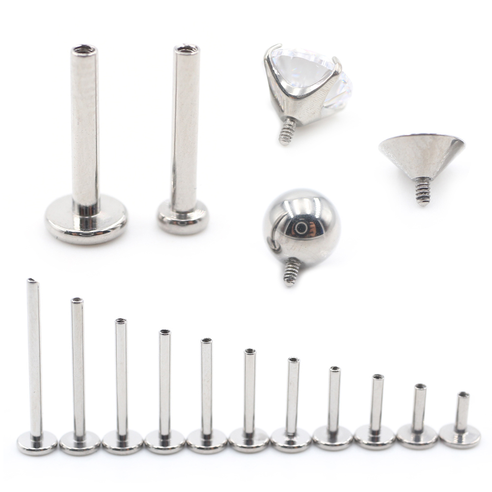 Alisouy 1PC G23 Titanium Inter - Body Jewelry Internally Threaded reseña y precio