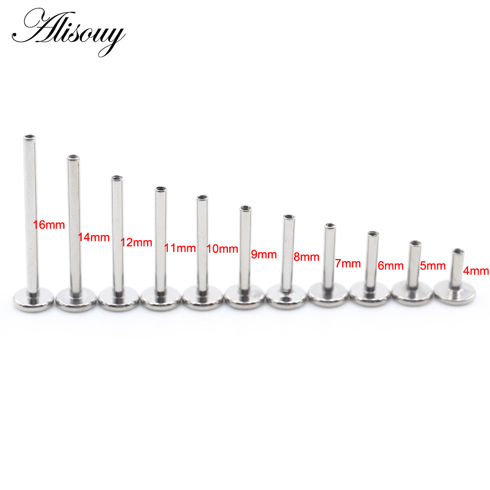 Alisouy 1PC G23 Titanium Inter - Body Jewelry Internally Threaded reseña y precio